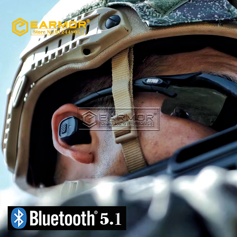 EARMOR Bluetooth Earbuds Hearing Protection Earbuds for Shooting