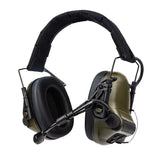 EARMOR M33 Tactical Hearing Protection Headset, Electronic Sound Pickup & Noise Reduction Headphone, Bluetooth Communication Headset for Shooting Helmet, Tactical Radio Headset