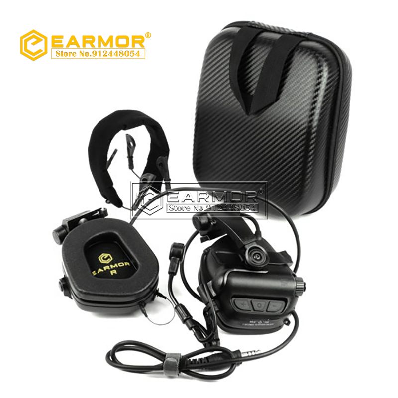 EARMOR M32X-Mark3 MilPro RAC Headset Military Standard Hearing