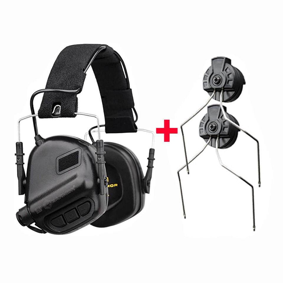 EARMOR M31 MOD4 Tactical Headset & ARC Rail Adapter Set 6 Color