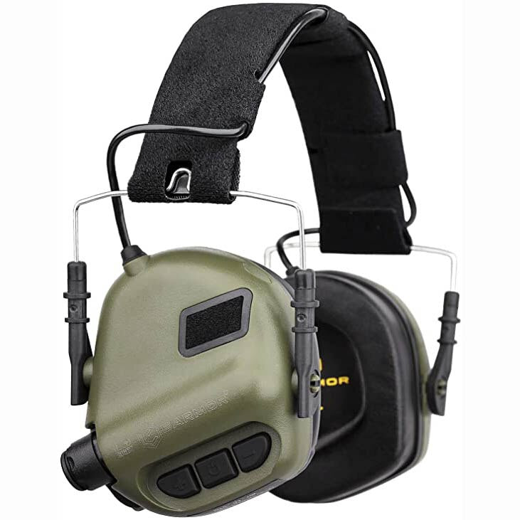 個人装備 EARMOR opsmen m31 mod4 FG EARMOR M31 MOD4 Shooting Headset Earmuffs Hearing Protection NRR