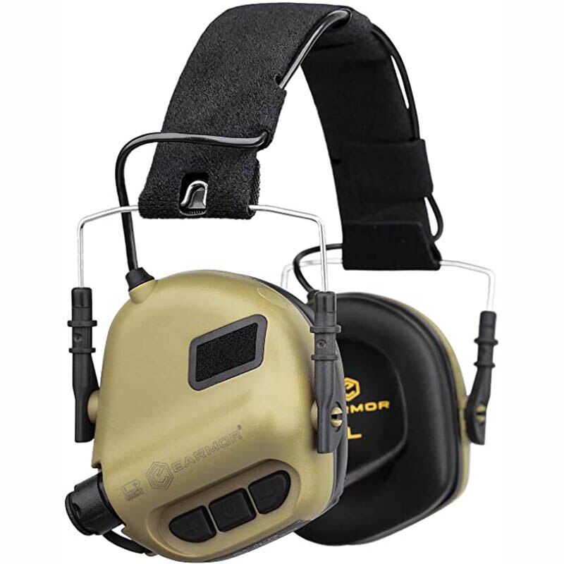 個人装備 EARMOR opsmen m31 mod4 FG EARMOR M31 MOD4 Shooting Headset Earmuffs Hearing Protection NRR