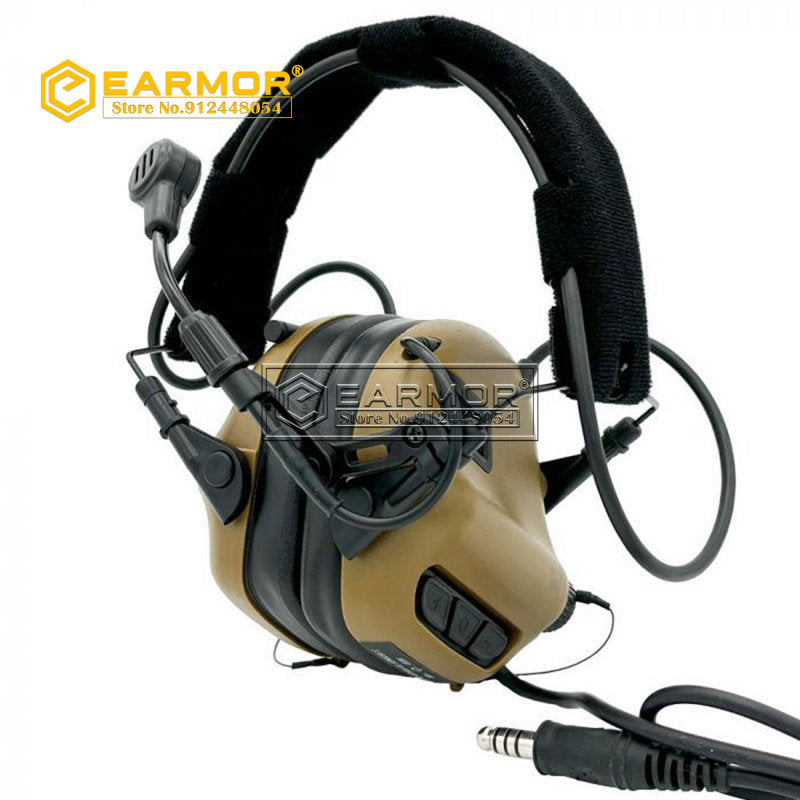 EARMOR M32-Mark3 MilPro Headset Military Standard Hearing
