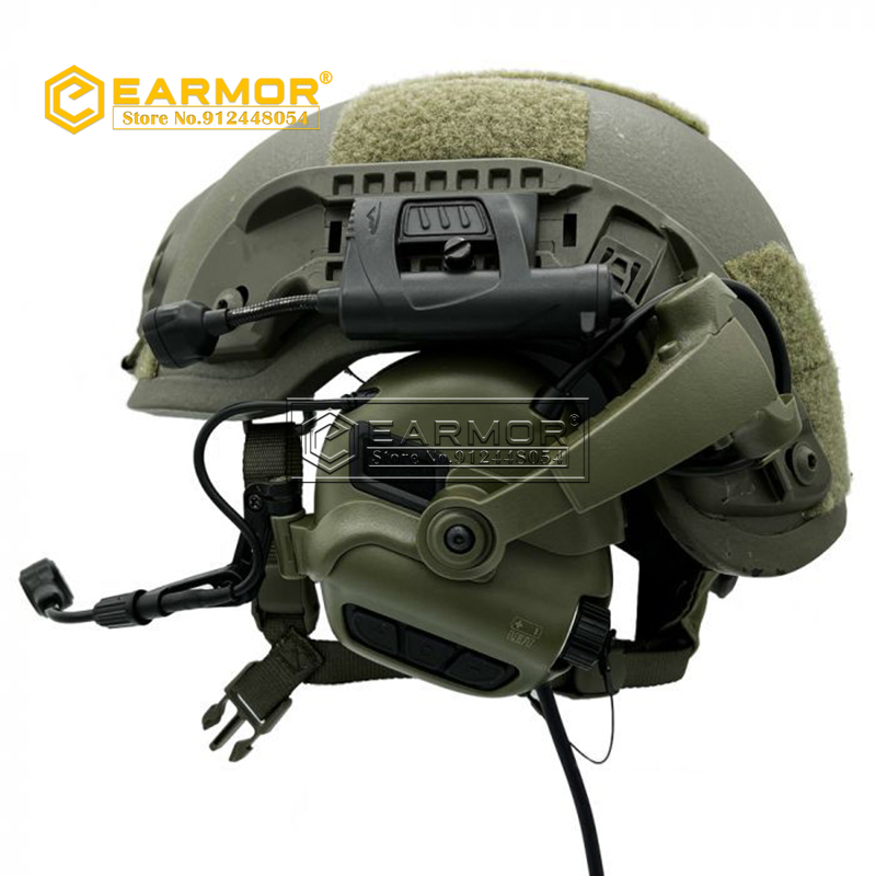 EARMOR MilPro M32X-Mark3 Tactical headset Communication System